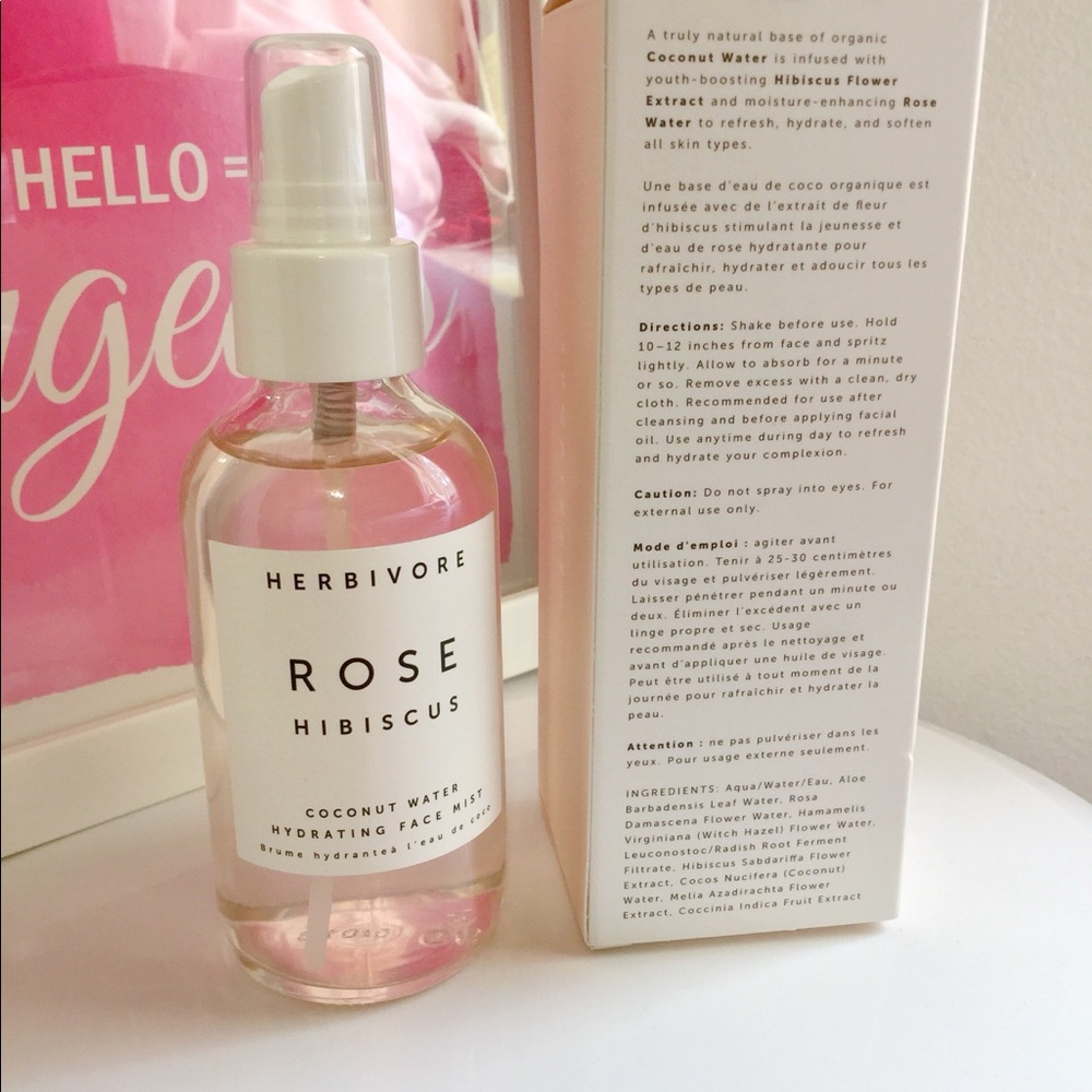 Herbivore Botanicals Rose Hibiscus Face Mist